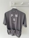 Cyklistický dres Pas Normal Studios Mechanism Jersey - Medium Grey - Vel XL