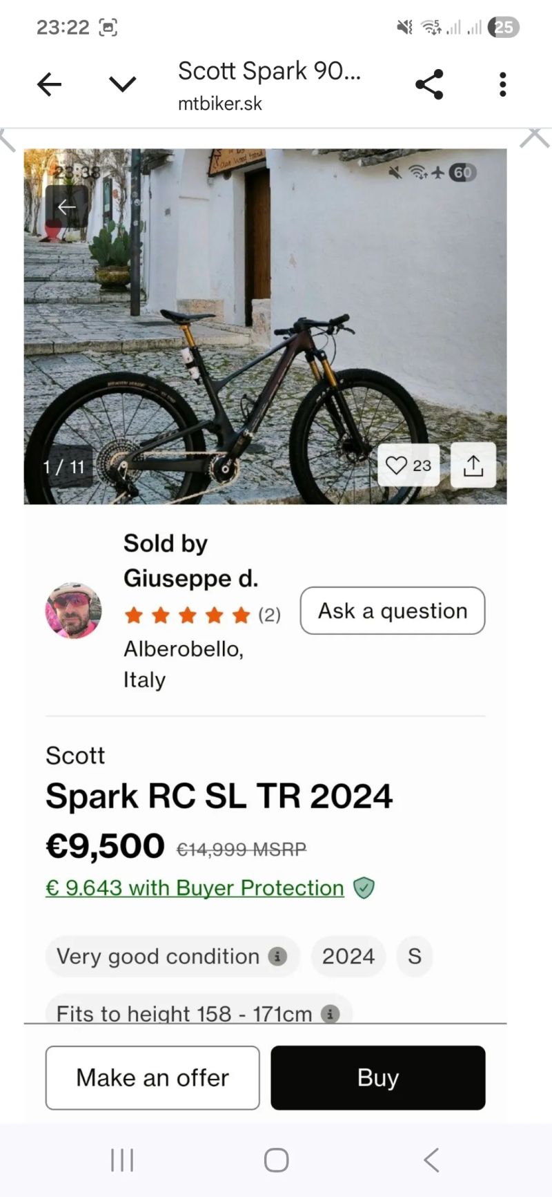 Scott Spark SL RC 2024