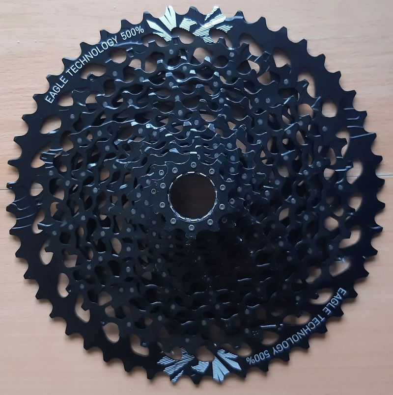 Nová kazeta SRAM XG-1275 Eagle 10-50T (12s, XD) – nejetá
