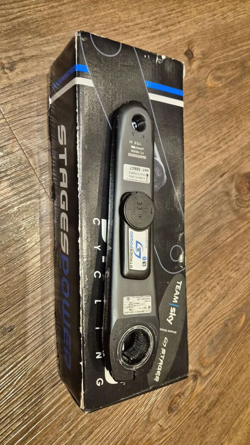 Wattmeter Stages Power, R8000, 172,5mm