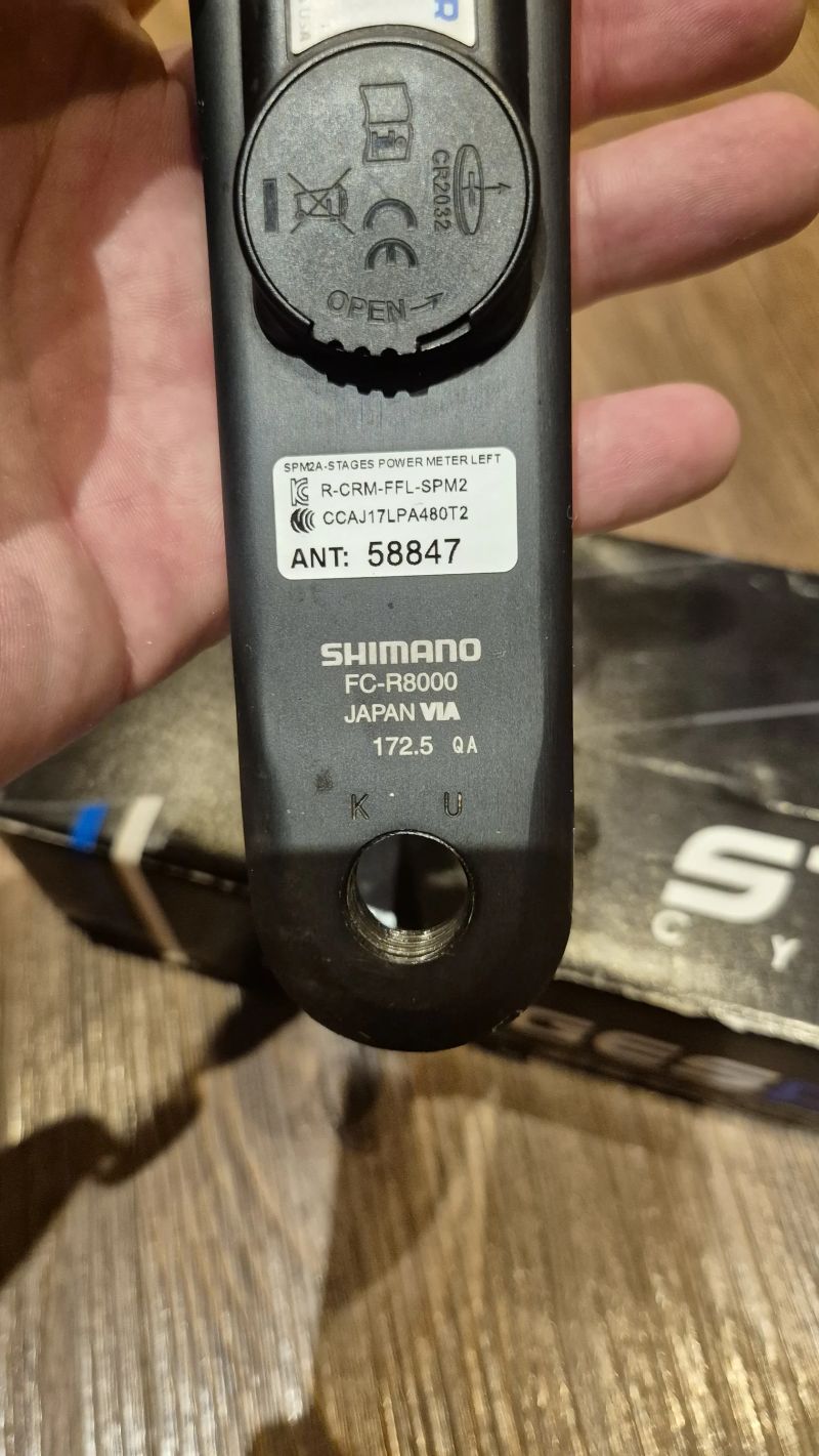 Wattmeter Stages Power, R8000, 172,5mm