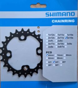 Nový převodník Shimano SLX FC-M675 24 zubů