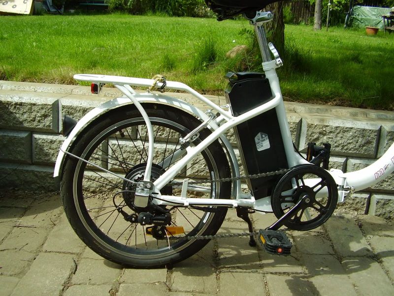 Skládací elektrokolo