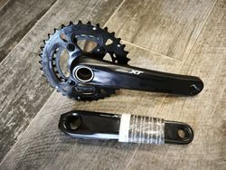 Kliky Shimano Deore XT M8100 Hollowtech II 2x12 
