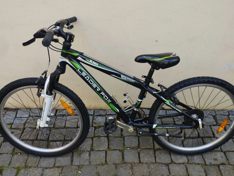 dětské kolo Leader Fox Spider 24, pro děti s výškou 115-155cm+dárek