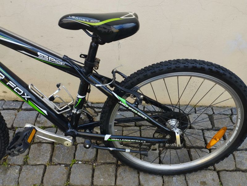 dětské kolo Leader Fox Spider 24, pro děti s výškou 115-155cm+dárek