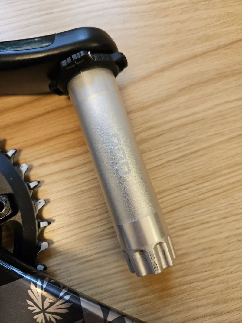 SRAM XX1 Eagle, karbon kliky s wattmetrem Quark, DUB, 175mm, 36z