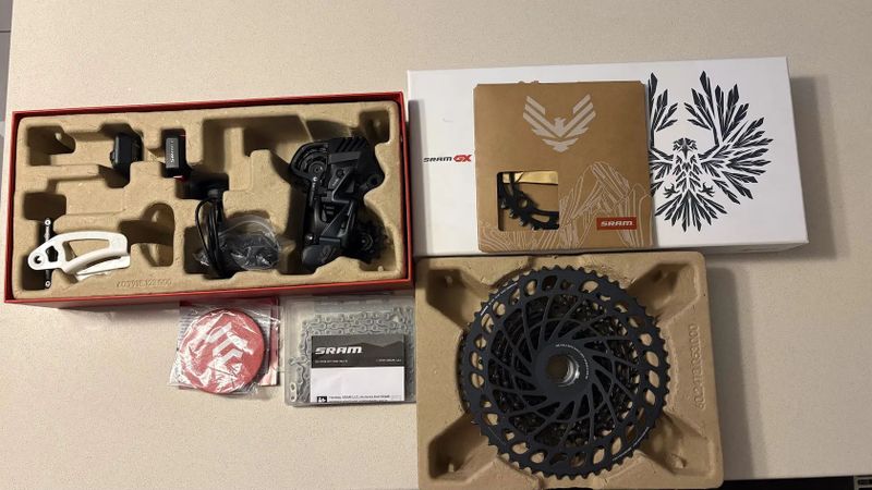 SRAM GX AXS - 2 vyjíždky