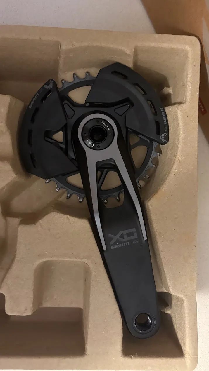SRAM X0 175mm - 32Z T-TYPE 3mm OFFSET KLIKY (50km)