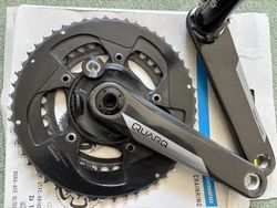 Wattmetr QUARQ DZero Dub - kliky QUARQ DUB Carbon 175mm - převodník 52/36