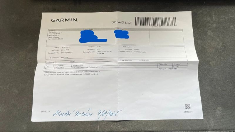 Pedály / nášlapy Garmin Rally RK200 / RS 200