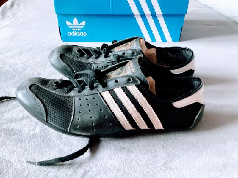 Vintage tretry Adidas Eddy Merckx model 1985 velikost 9 ( 43 1/3 )