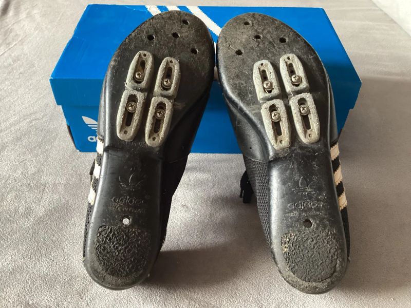 Vintage tretry Adidas Eddy Merckx model 1985 velikost 9 ( 43 1/3 )