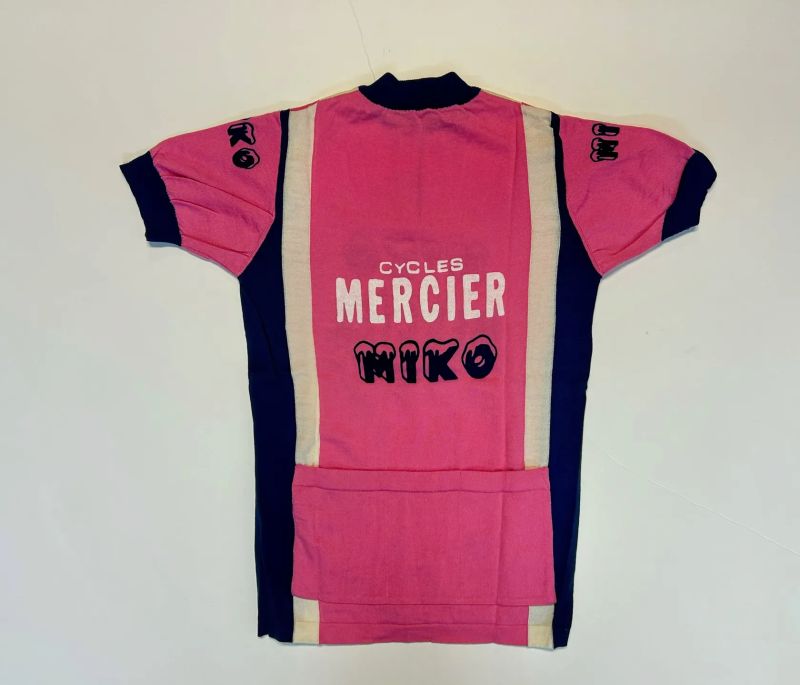 vintage vlněny pletený dres Raleigh Creda Team velikost L