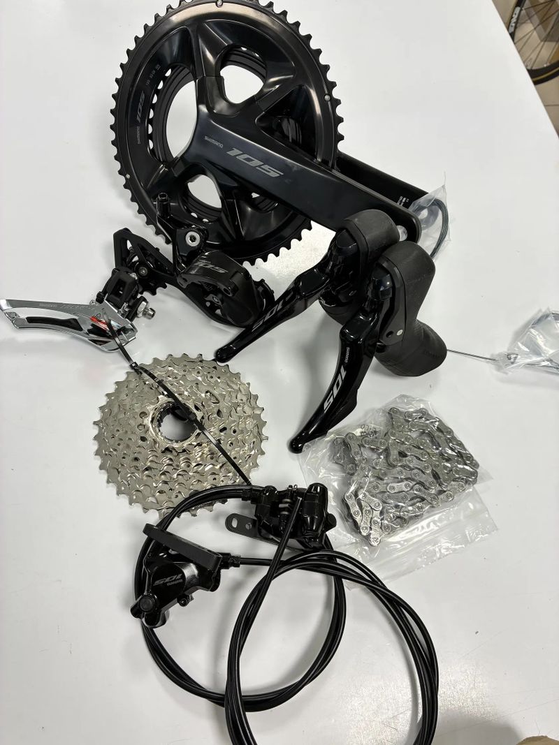 Shimano 105/12s kompletní sada, prodám i po částech