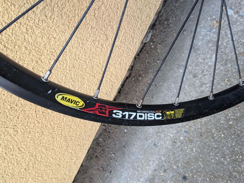 přední kolo 26" Shimano Deore/Mavic XM 317