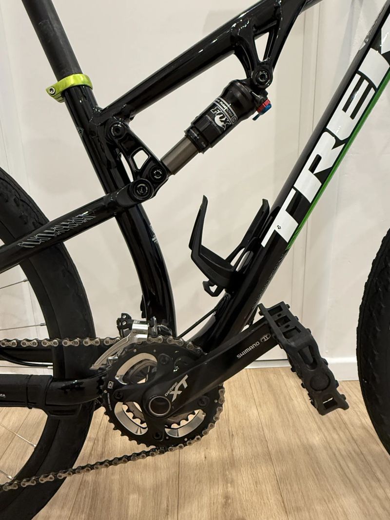 Trek SUPERFLY FS 8 XC Black/Team Green vel. M