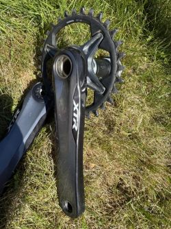 Kliky XTR 9100 s převodníkem 32z a středovým složením 