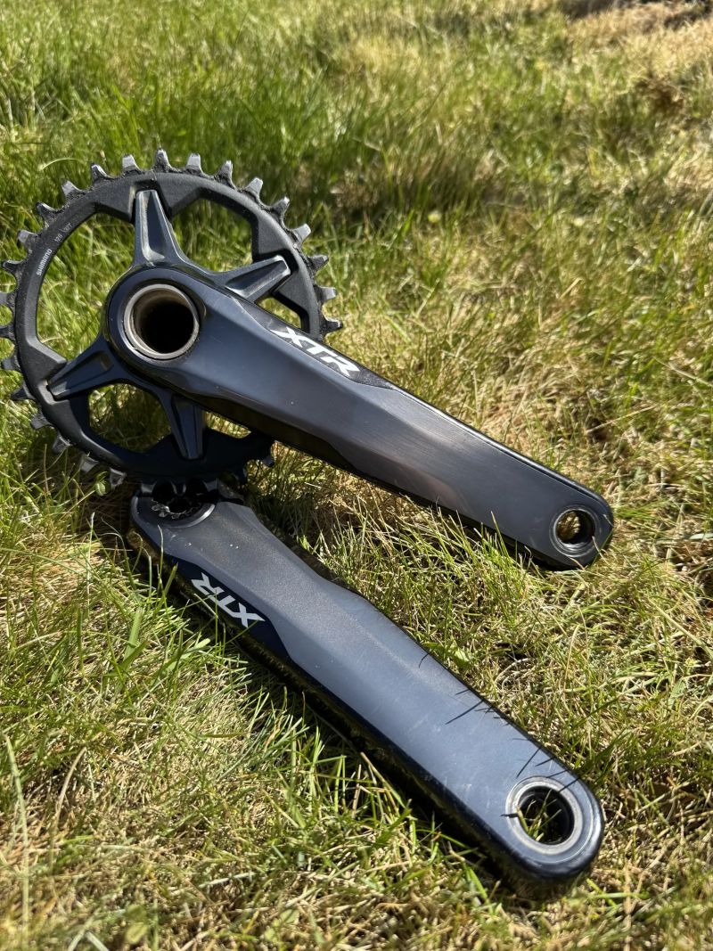 Kliky XTR 9100 s převodníkem 32z a středovým složením 