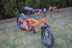 Btwin Robot500 16 palců oranžové velmi dobrý stav