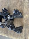 Silniční brzdy Shimano Dura-Ace typ BR-9000, oděrky, ale funkční. 