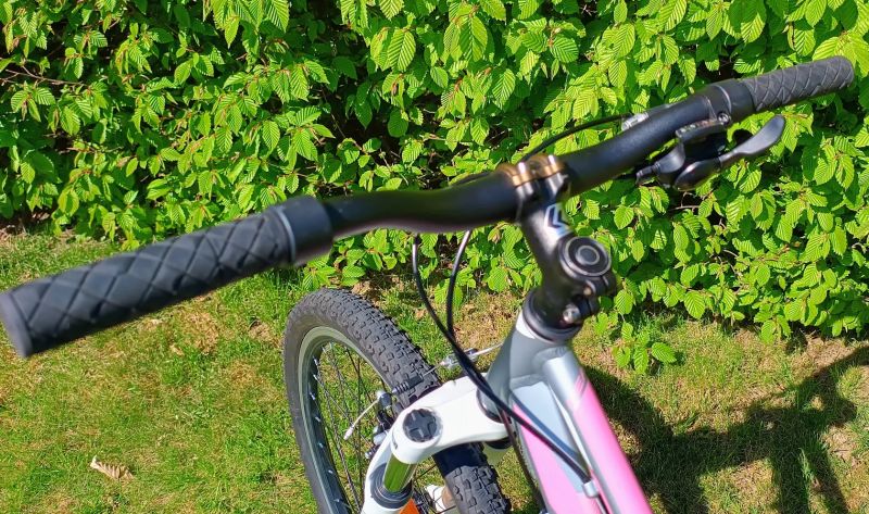 Kross Lea JR 2.0 24" stříbrno-růžovo-bílá