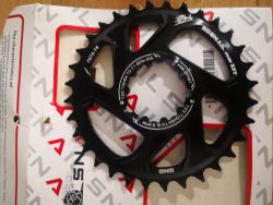 Nový Alu CNC převodník pro SRAM kliky 32z (6mm offset)