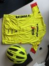 Bontrager fluo dres a helma