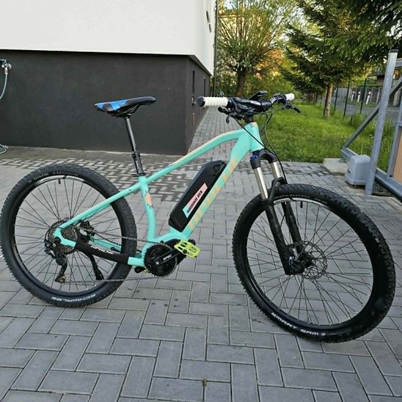 Apache Yamka MX – dámské elektrokolo, Bafang M400, RockShox Recon