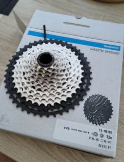 Kazeta Shimano XT, 12sp, 10-45