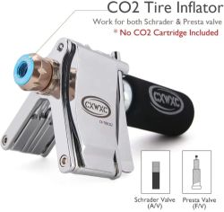 Bike Tool Mini 16 v 1 – multifunkční nástroj s CO₂ huštěním