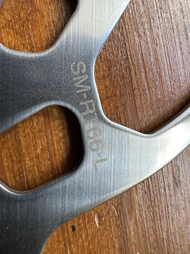 Nový brzdový kotouč SHIMANO SM-RT66 203MM