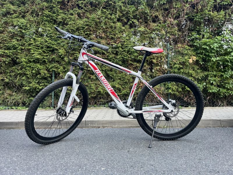Horské kolo HASHIRU MTB – Shimano, kotoučové brzdy, odpružená vidlice