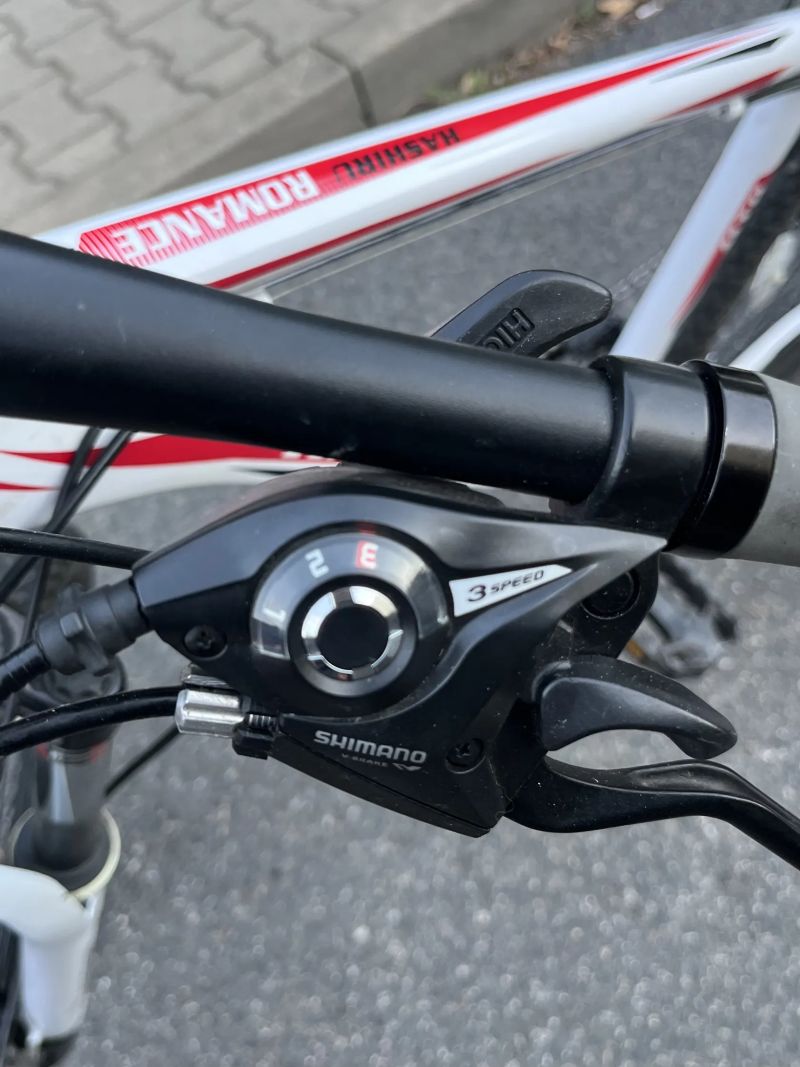 Horské kolo HASHIRU MTB – Shimano, kotoučové brzdy, odpružená vidlice