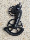 Prodám přehazovačku Campagnolo Chorus 11s, vodítko Ceramicspeed a krátké + kladky