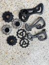 Prodám přehazovačku Campagnolo Chorus 11s, vodítko Ceramicspeed a krátké + kladky