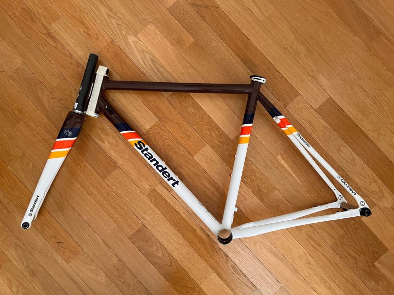 Ocelový frameset Standert Triebwerk LTD V (vel. 52)