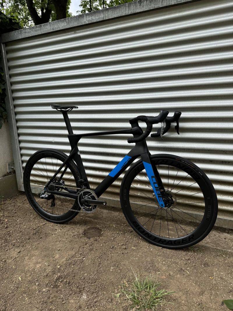 Cube LITENING SLT - SRAM RED 2x12, WATTMETR