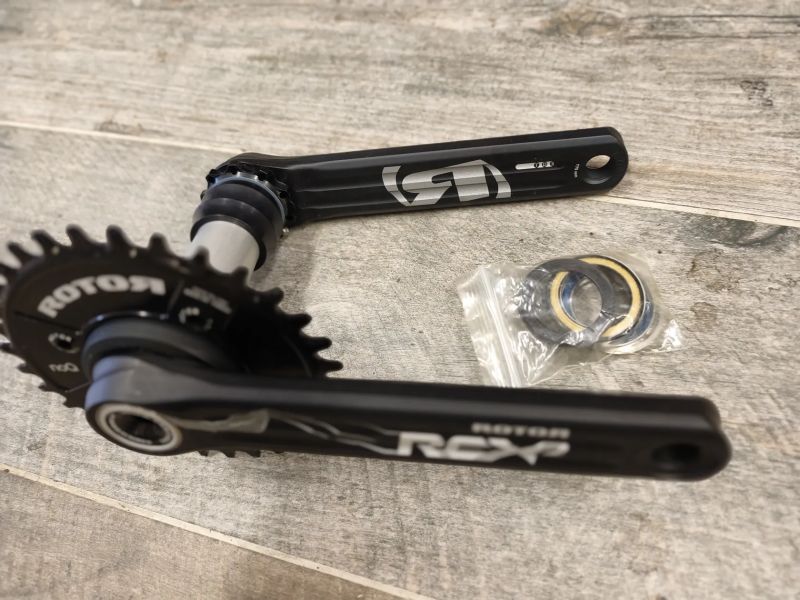 kliky ROTOR REX2 BB30 175mm 7075-T6 CNC 32T NOVÉ