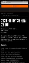 Fox 36 Float Factory 29 170 