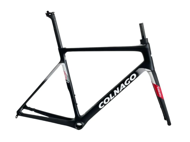 frameset Colnago V4RS UAE Emirates s kokpitom, HED kolesá