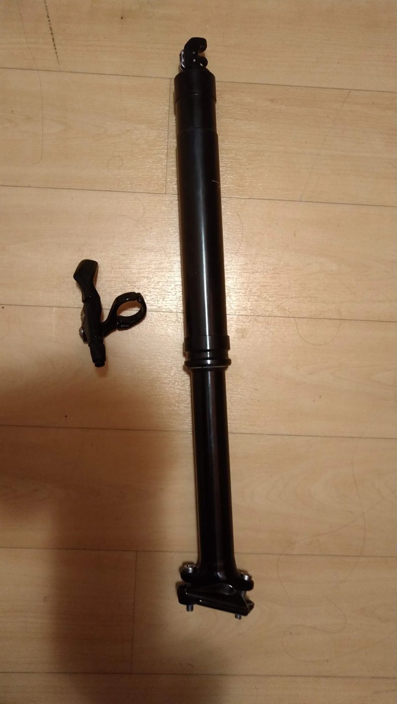 Tranz-X teleskopická sedlovka průměr 34,9mm, zdvih 150mm