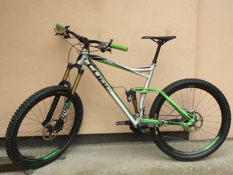 Enduro Cube Frizz 160 HPA TM-odpružení FOX Kashima