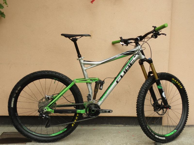 Enduro Cube Frizz 160 HPA TM-odpružení FOX Kashima