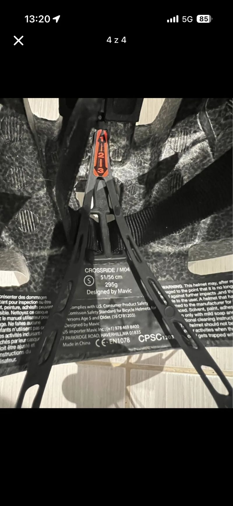 Dámská helma MAVIC CROSSRIDE, vel. S (51-56 cm), 295g