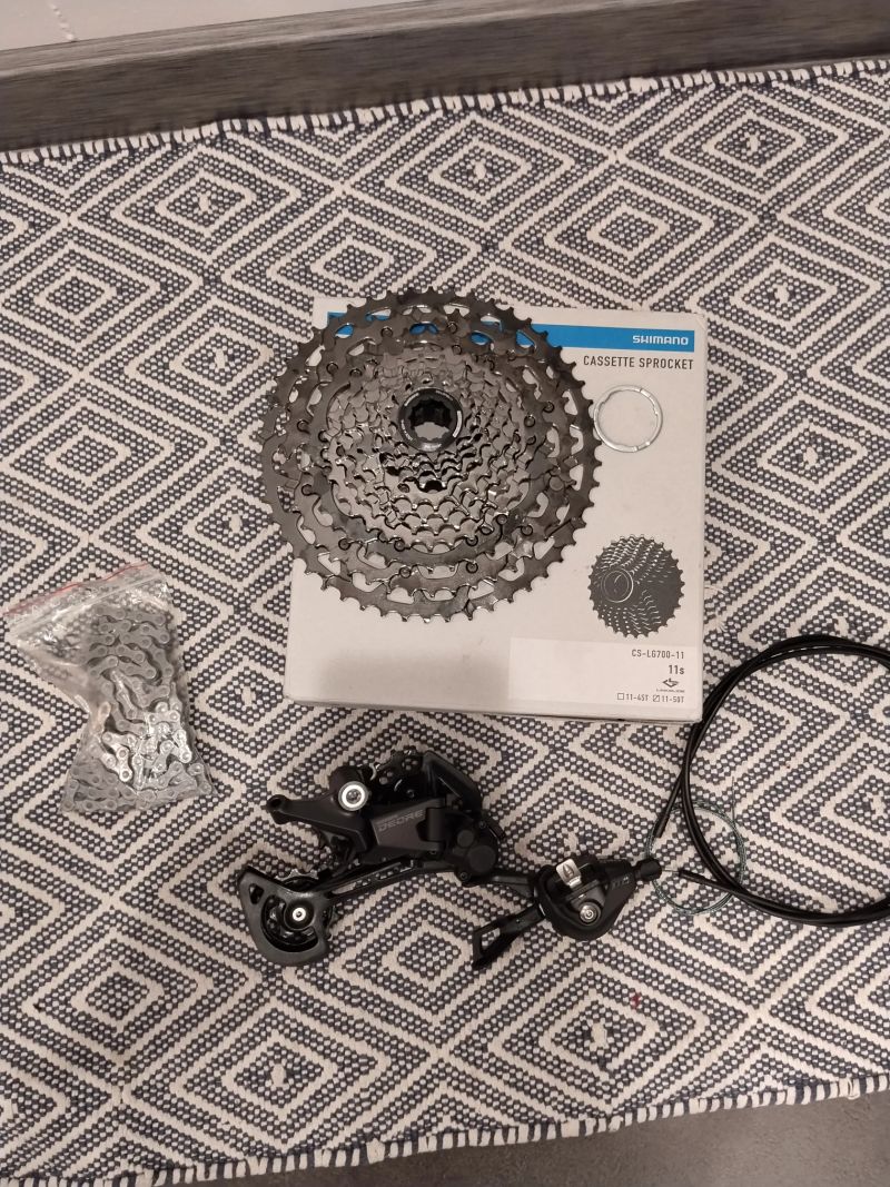 Sada Shimano Deore 1x11 + packeta Zdarma