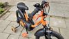 Prodám dětské kolo Btwin 500 Robot 14" oranžovo-černá barva, včetně stabilizačních koleček.