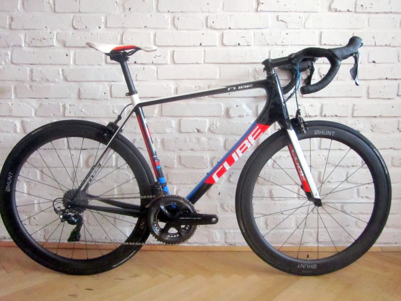 CUBE LITENING na Shimano DURA ACE, 58cm. Zánovní. PC 140.000 Kč