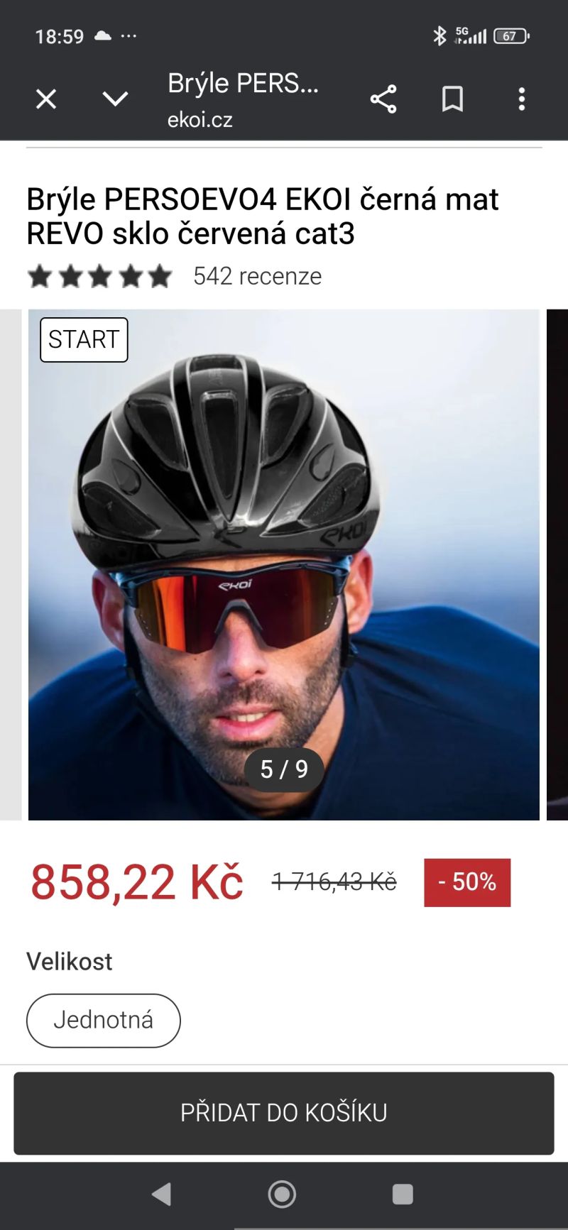 Prodám brýle Ekoï
