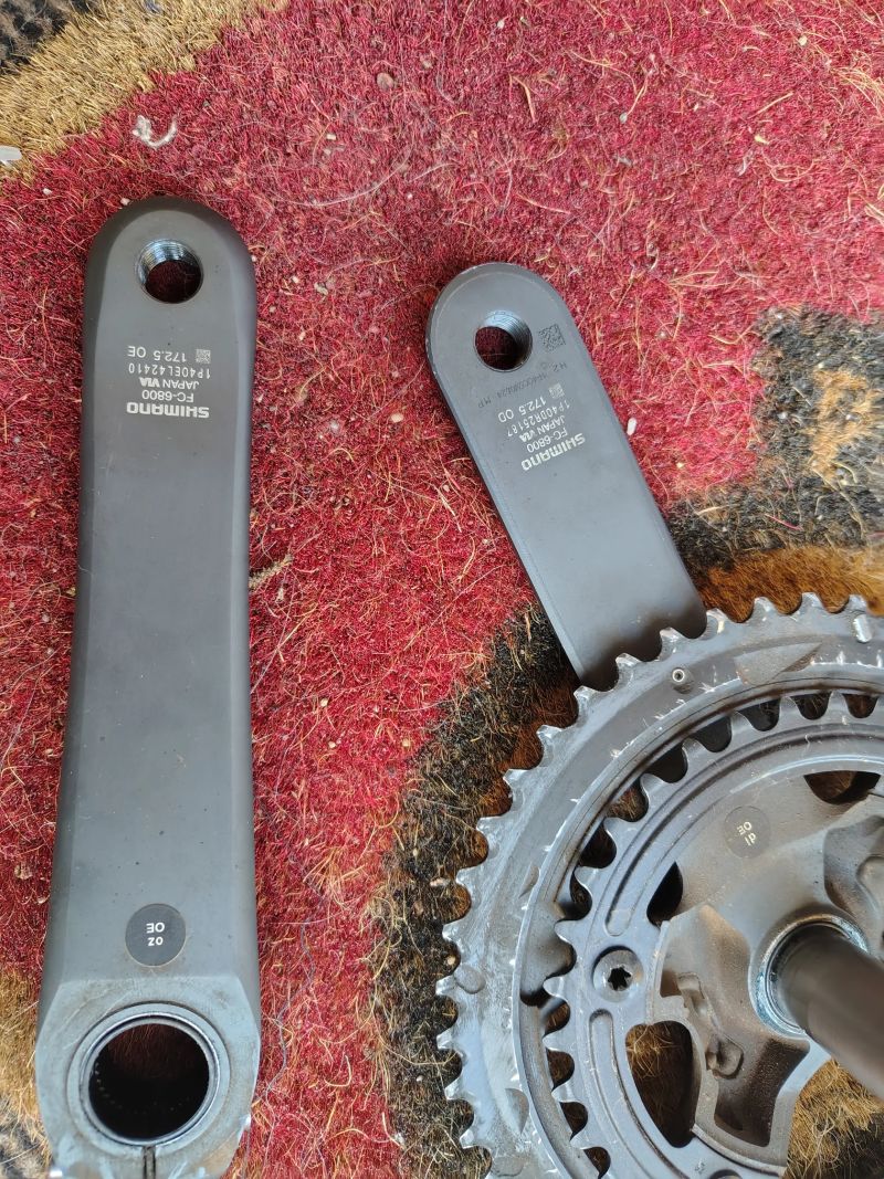 Shimano Ultegra 6800, 172,5mm, 46/34(36)